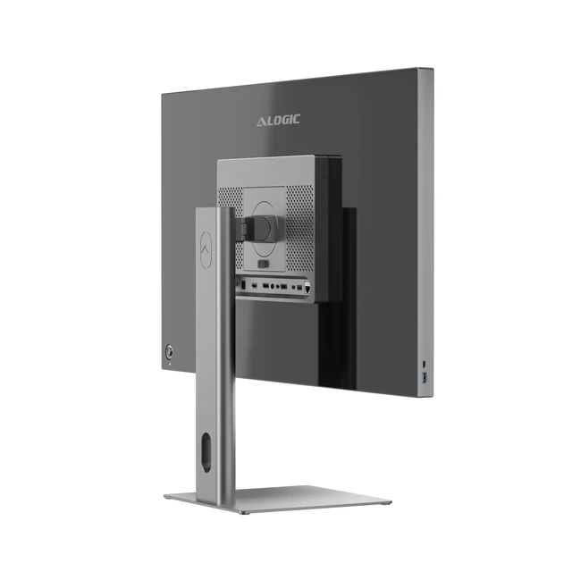 Alt view image 5 of 6 - Alogic Aspekt Raise Stand for 32" Monitor Height Adjustable by 16mm Rotatable for Horizontal & Vertical