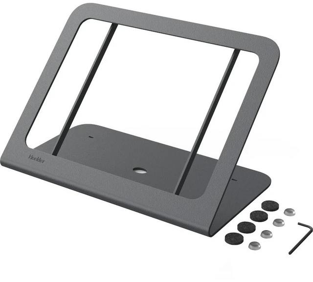 Alt view image 4 of 5 - HECKLER WindFall Stand for iPad 10th Generation - Black Grey - H750X-BG