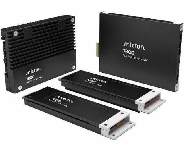 Main image of Micron 7600 MAX 3.20 TB Solid State Drive 2.5" Internal U.2 PCI Express NVMe 5.0 x4 Mixed Use TAA Compliant