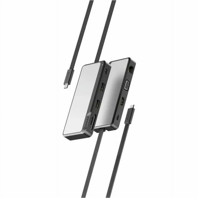 Alt view image 7 of 7 - Alogic Fusion Pro TOUR Universal USB-C Travel Dock FUPHDVG1