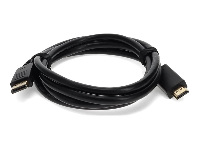 Alt view image 2 of 2 - AddOn 2m DisplayPort/HDMI Audio/Video Cable DISPORT2HDMIMM2M