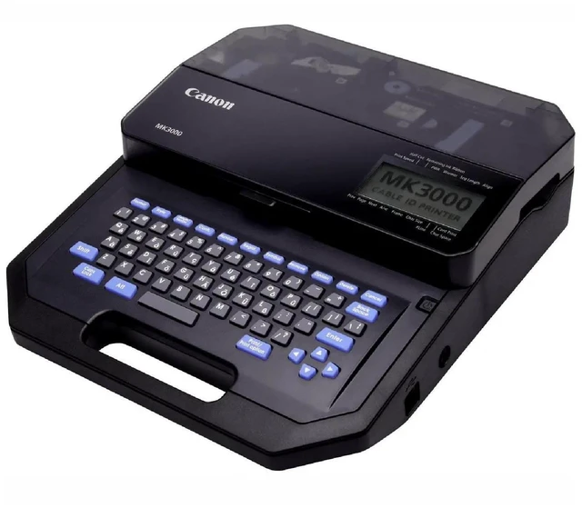 Alt view image 3 of 3 - Canon Mk3000 Cable & Wire Marker Printer