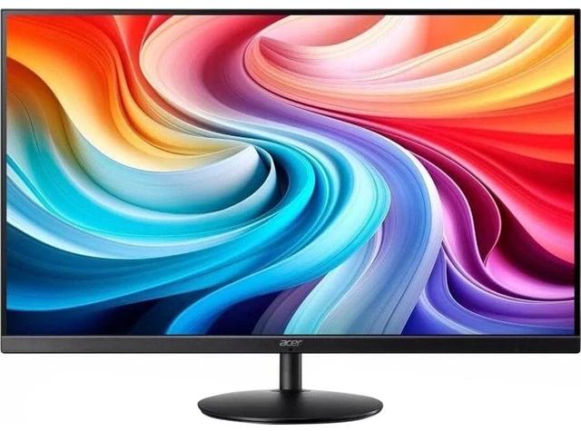 Alt view image 10 of 10 - Acer EB321HQU C3 32" Class LED Monitor - 16:9 - Black - 31.5" Viewable - 350 Nit - 1 ms - Speakers - HDMI - DisplayPort