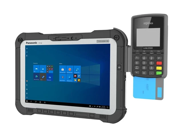 Alt view image 2 of 2 - MOBILE POINT OF SALE INTEGRATION KIT FOR PANASONIC TOUGHBOOK G2 AND VERIFONE E28