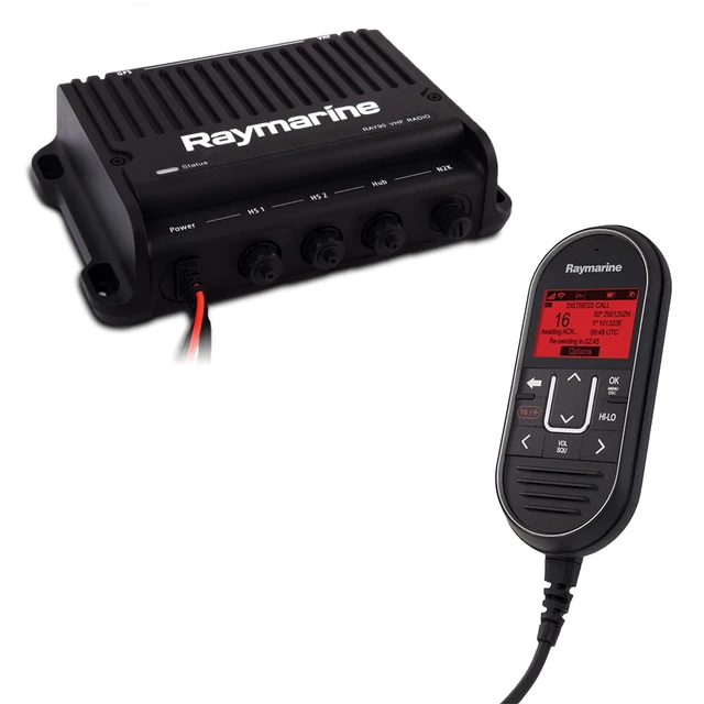 Alt view image 6 of 7 - Raymarine E70493 Vhf Radio, Ray 91, Modular, W/ais Rcvr