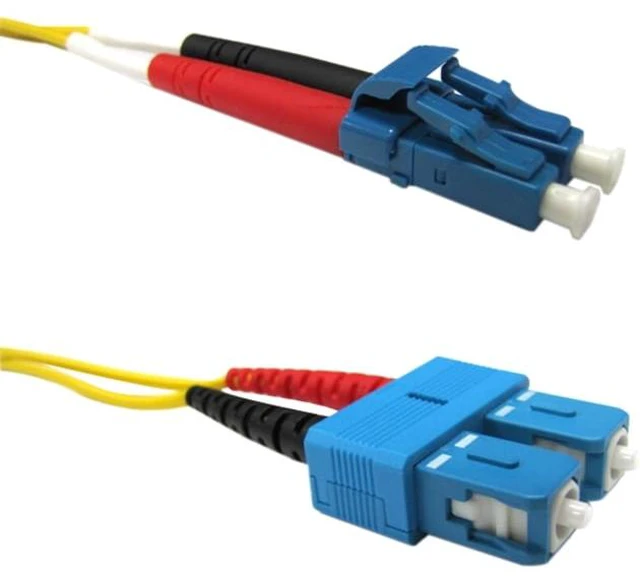 Alt view image 2 of 2 - Weltron 5m LC/SC Single Mode 9/125M Yellow Fiber Patch Cable