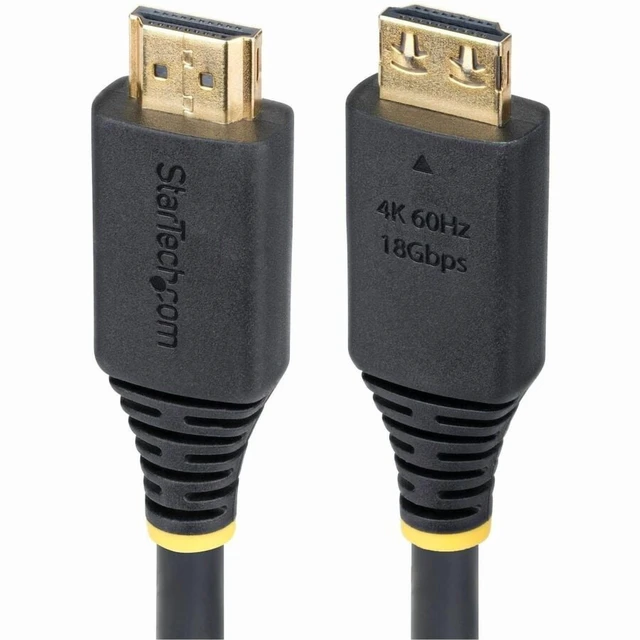 Alt view image 6 of 6 - StarTech 30cm 1ft High Speed HDMI Cable with Gripping Connectors 4K 60Hz/1440p 144Hz 18Gbps UHD HDMI Cord TPE Jacket