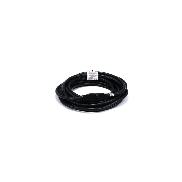 Alt view image 13 of 13 - Monoprice 25ft 14AWG Power Extension Cord Cable, 15A (NEMA 5-15P to NEMA 5-15R)