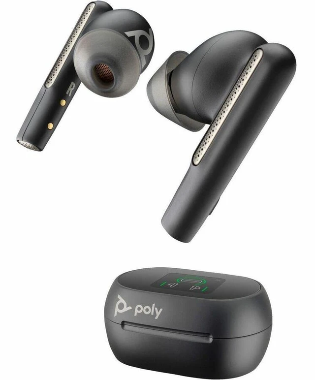 Main image of Poly Voyager Free 60+ UC Earset with Touchscreen Charge Case 7Y8H0AA