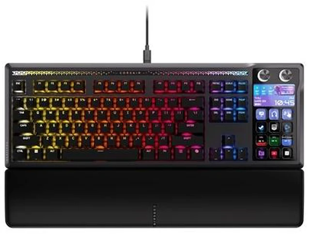 Main image of CORSAIR GALLEON 100 SD STREAM DECK-INTEGRATED MECHANICAL KEYBOARD, TOTAL COMMAND