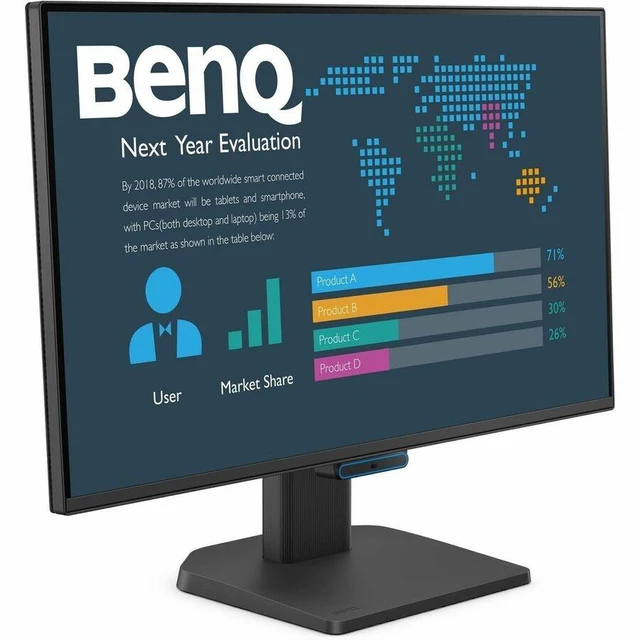 Main image of BenQ BL2490C 24" Class Full HD LED Monitor 16:9 Black
