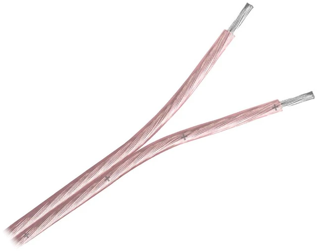 Main image of Pacer Clear 14/2 AWG Two Conductor Speaker Wire - 250'