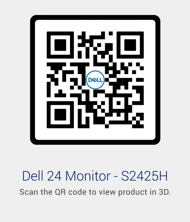 Alt view image 11 of 11 - Dell 24 Monitor - S2425H, FHD, 100 Hz, Tilt Adjustability, IPS