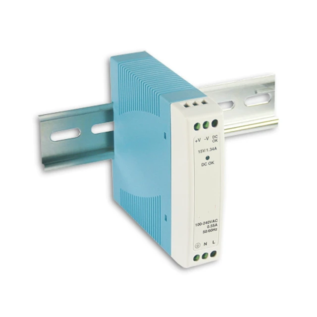 Alt view image 2 of 2 - Transition Networks 25135 Industrial DIN Rail Mounted Power Supply