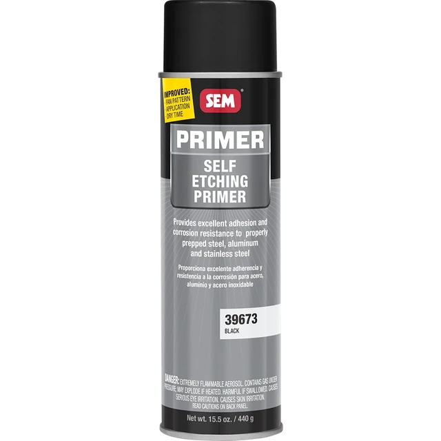 Alt view image 3 of 3 - SELF ETCHING PRIMER Aerosol, Black