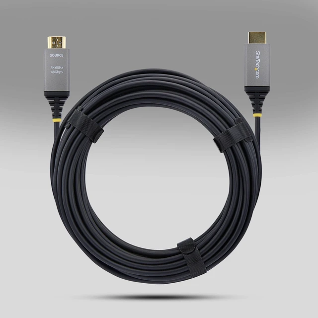Alt view image 7 of 7 - HYBRID AOC HDMI 2.1 CABLE SUPPORTS 8K 60HZ; CMP-RATED FOR PLENUM SPACES; SHIELDE