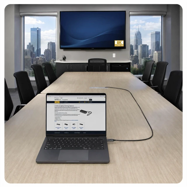 Alt view image 4 of 7 - 50M HYBRID AOC DISPLAYPORT 1.4 CABLE SUPPORTS 8K 60HZ; CMP-RATED FOR PLENUM SPAC