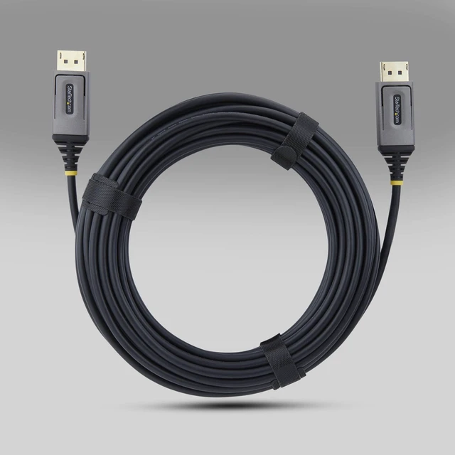 Alt view image 7 of 7 - 50M HYBRID AOC DISPLAYPORT 1.4 CABLE SUPPORTS 8K 60HZ; CMP-RATED FOR PLENUM SPAC