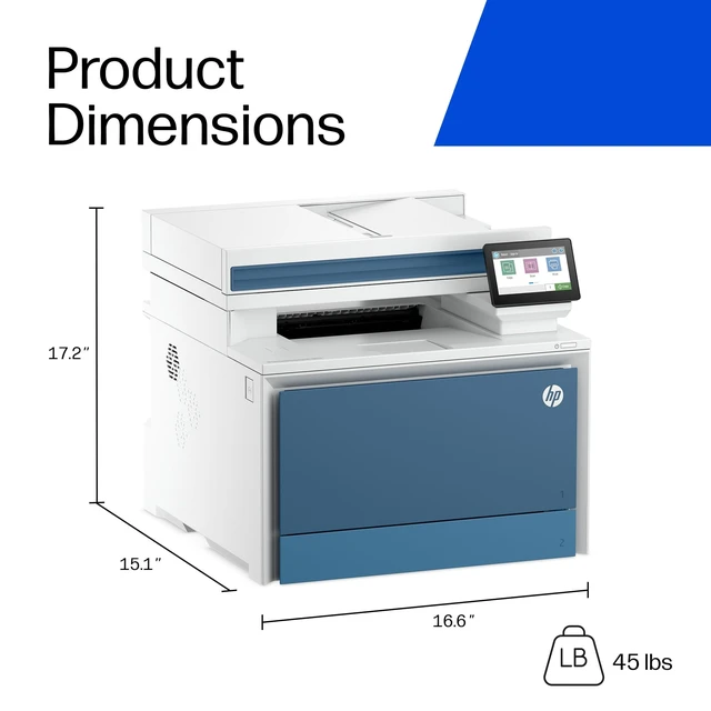 Alt view image 4 of 7 - HP Color LaserJet Pro MFP 4801fw AIO Multifunction Wireless Printer 67Q06A#BGJ