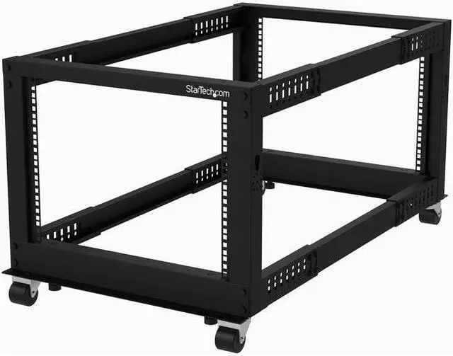 Main image of StarTech 8U 19" Open Frame Server Rack Compact 4 Post 4POSTRACK8U