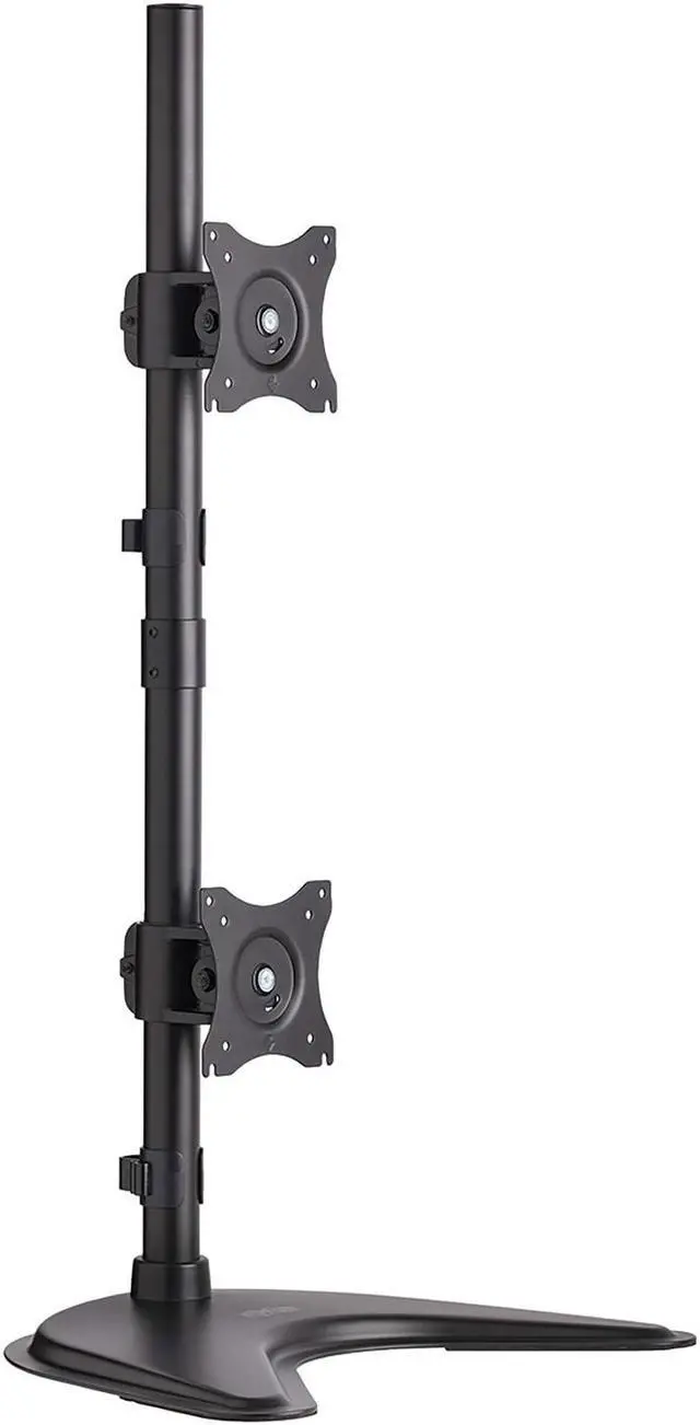 Main image of Tripp Lite Dual Vertical Flat-Screen Desk Stand/Clamp Mount, 15" to 27" Displays