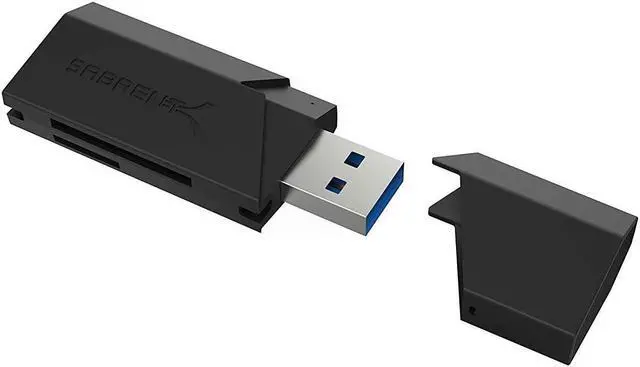 Alt view image 8 of 15 - Sabrent Mini USB 3.0 Micro SD and SD Card Reader (CR-UMSS)