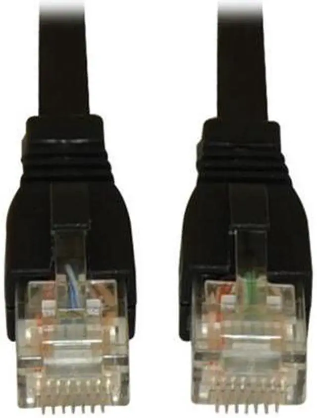 Alt view image 3 of 14 - TRIPP LITE N261-014-BK 14 ft. Cat 6A Black Augmented Cat6 (Cat6a) Snagless 10G Certified Patch Cable, (RJ45 M/M) - Black