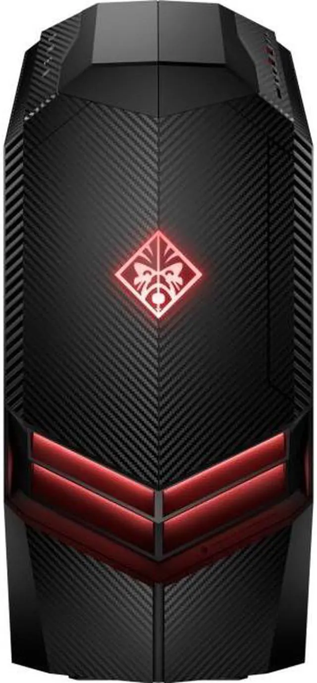 Alt view image 5 of 8 - HP Desktop Computer Omen 880-020 AMD Ryzen 5 1400 8GB DDR4 1TB HDD 256GB SSD AMD Radeon RX 580 Windows 10 Home