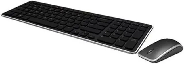 Main image of Dell KM714 Wireless Keyboard And Mouse Combo Dell KM714 Wireless Keyboard and Mouse Combo - USB Wireless RF Keyboard - Tangerine - USB Wireless RF Mouse - 6 Button - Tilt Wheel - Tangerine