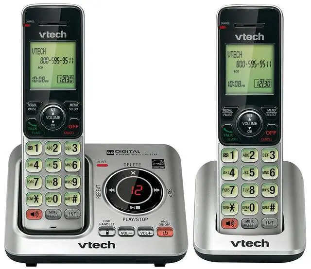 Main image of Vtech CS6629-2 Cordless Phone - 1.90 GHz - DECT 6.0