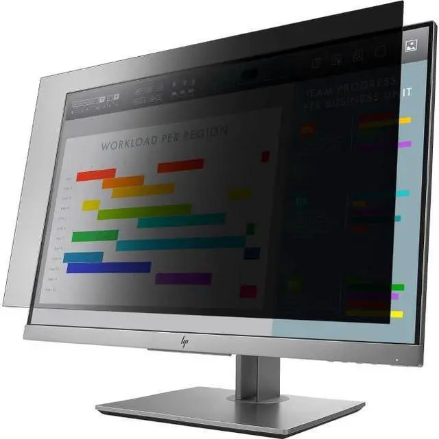 Alt view image 3 of 14 - Targus 4Vu Privacy Screen for HP EliteDisplay E243i - AST037GLZ