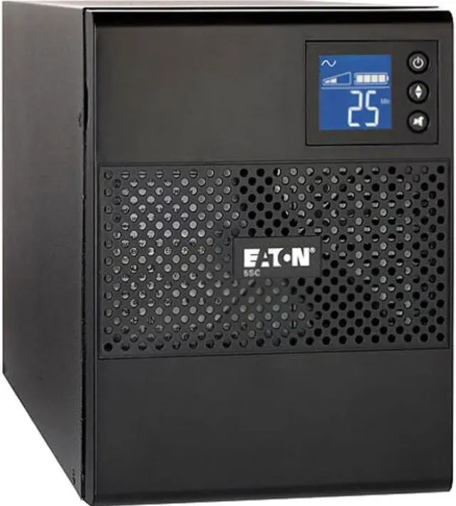 Main image of Eaton 5SC1500 5SC UPS 1500 VA 1080 Watt 120V Line-Interactive Battery Backup Tower USB - Tower - 5 Minute Stand-by - 110 V AC Input - 8 x NEMA 5-15R -