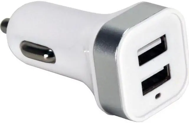 Alt view image 5 of 8 - QVS USBCC-2PS QVS USB Car Charger 2-Port 3.1Amp for Smartphones and Tablets - 12 V DC Input Voltage - 5 V DC Output Voltage - 3.10 A Output Current