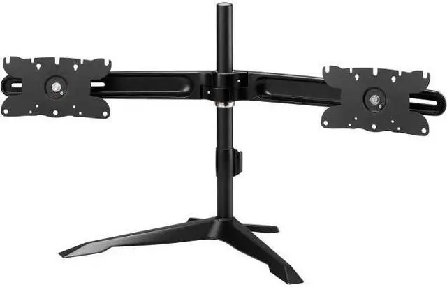 Alt view image 4 of 8 - Amer Mounts Dual Stand For Up To 32in Screens