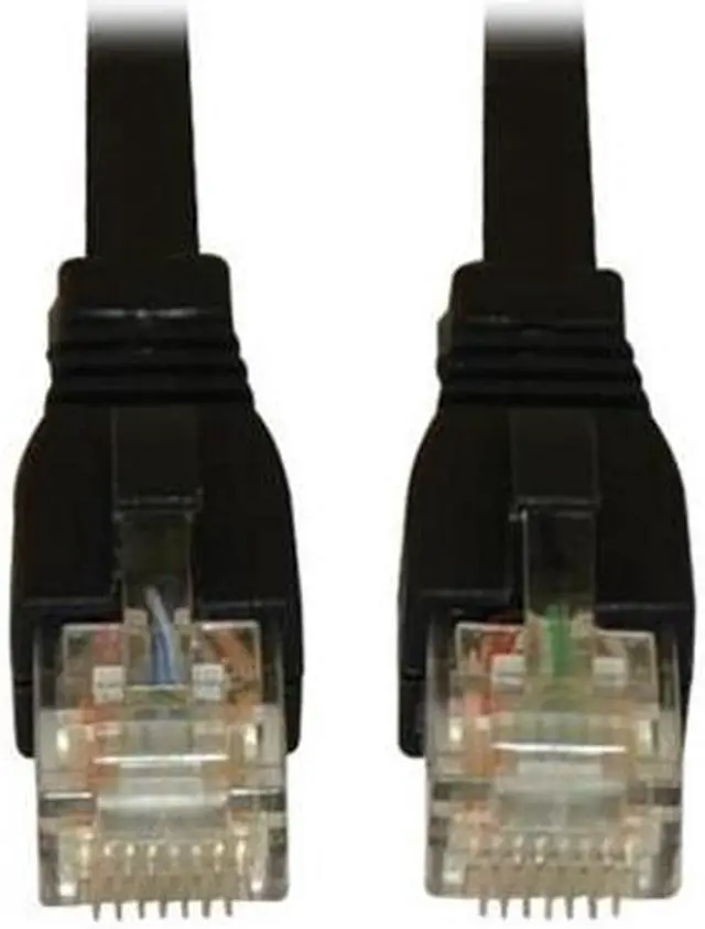 Alt view image 8 of 14 - TRIPP LITE N261-025-BK 25 ft. Cat 6A Black Augmented Cat6 (Cat6a) Snagless 10G Certified Patch Cable, (RJ45 M/M) - Black