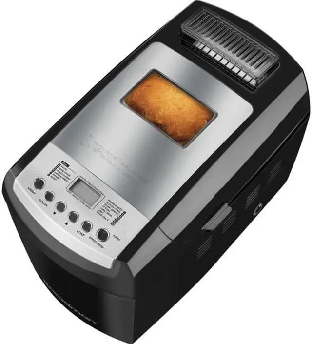 Alt view image 2 of 4 - Breadman BK2000B 2.5lb. Bakery Pro Bread Maker, Black