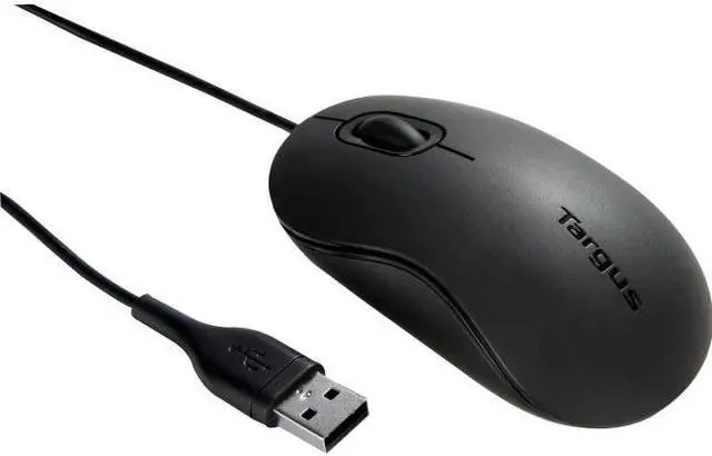Alt view image 9 of 14 - Targus USB Optical Laptop Mouse - AMU80US