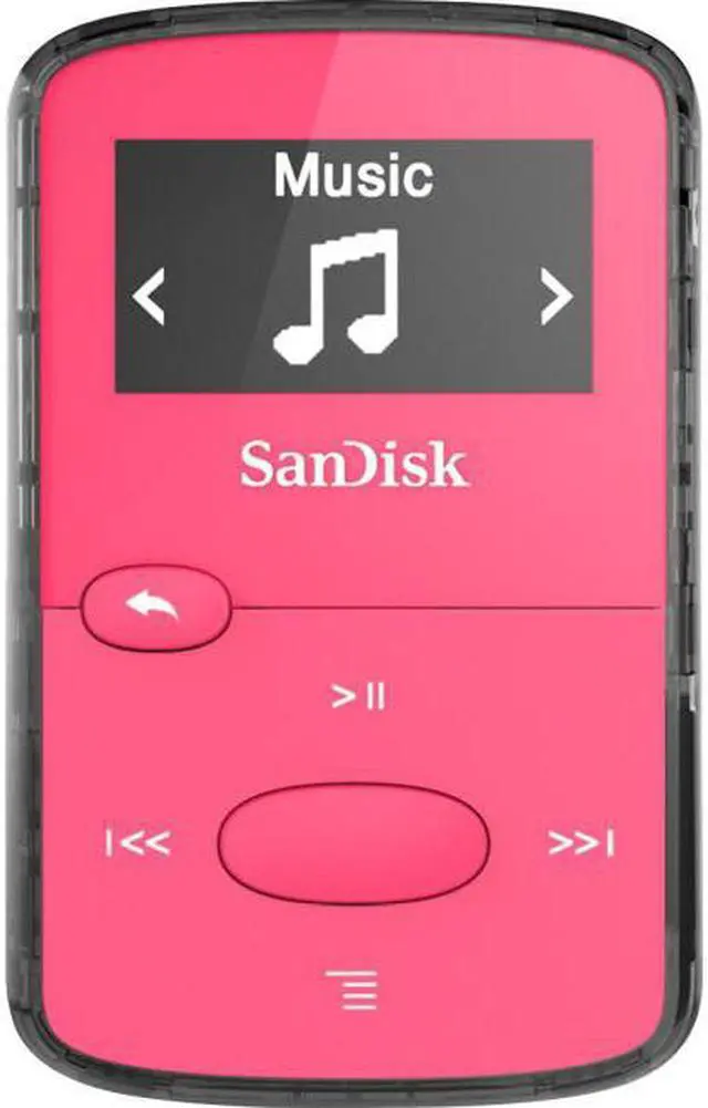 Alt view image 3 of 8 - Sandisk Clip Jam Sdmx26-008G-G46p 8 Gb Flash Mp3 Player - Pink