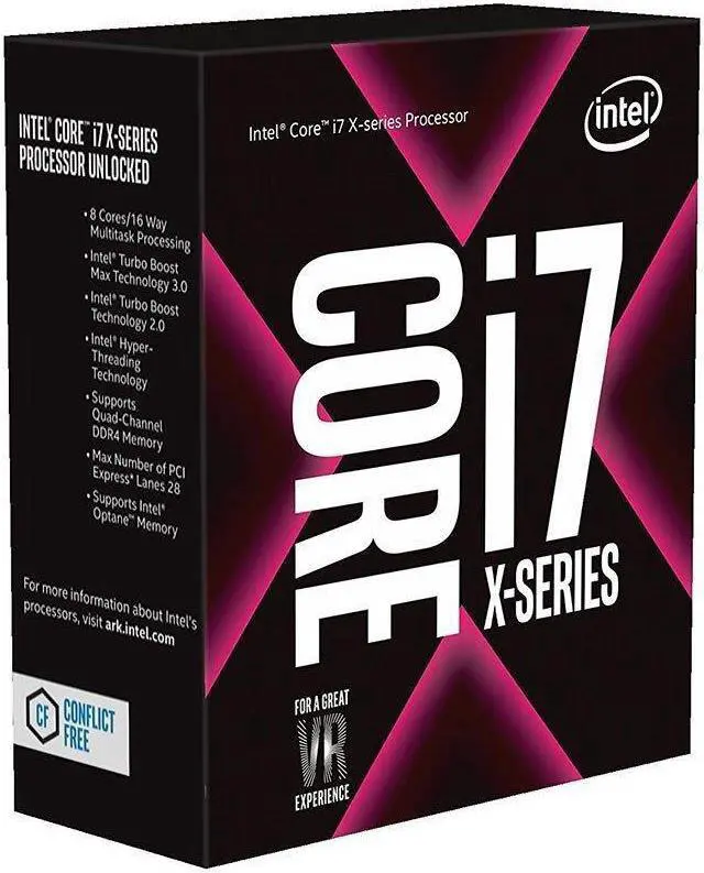 Alt view image 3 of 7 - Intel Core i7-7820X Processor Extreme Edition Computer Interface