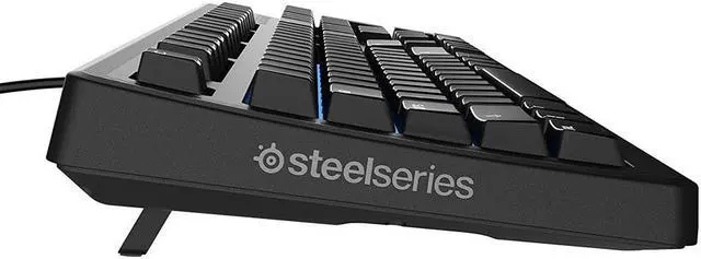 Alt view image 3 of 7 - SteelSeries Apex 100 Gaming Keyboard - Blue LED