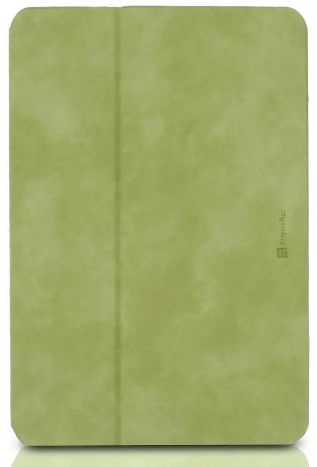 Alt view image 12 of 20 - XtremeMac Microfolio Leather Lime Case for iPad Mini