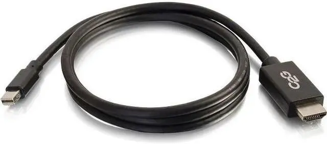 Alt view image 2 of 10 - C2g 6Ft Mini Displayport To Hdmi Adapter Cable - Black - Taa