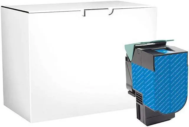 Alt view image 2 of 4 - Clover ufactured Lexmark 70C0H20 High Yield Cyan Toner Cartridge 200769