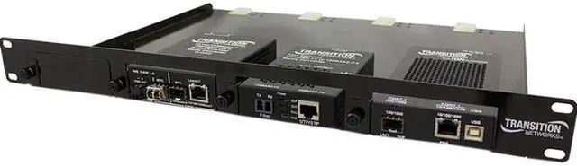 Main image of Transition Networks 4-Slot Media Converter Shelf