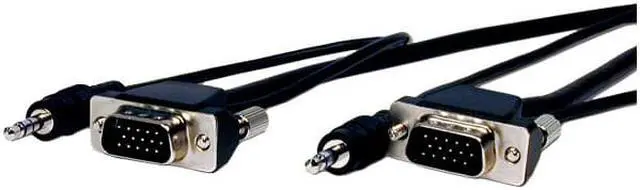 Alt view image 4 of 8 - Comprehensive 6ft Pro AV/IT Series Micro M/M VGA HD15 w/ Audio Cable