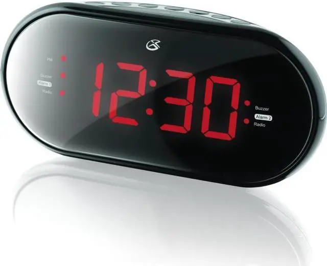Alt view image 2 of 14 - DIGITAL DUAL ALARM CLOCK RADIO