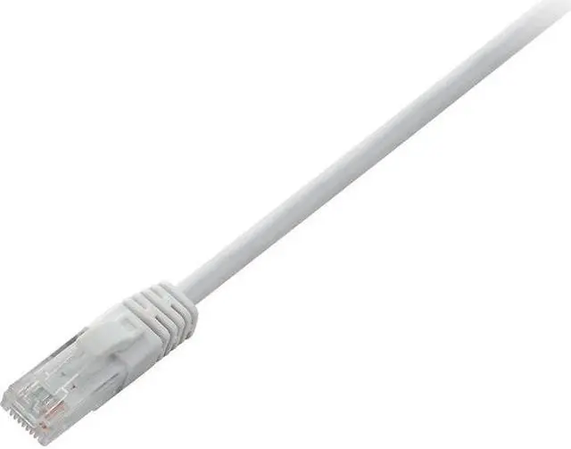 Main image of V7 White Cat6 Unshielded (Utp) Cable Rj45 Male To Rj45 Male 5M 16.4Ft