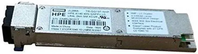 Alt view image 2 of 6 - HP X140 40G QSFP+ LC LR4L 2KM SM Transceiver