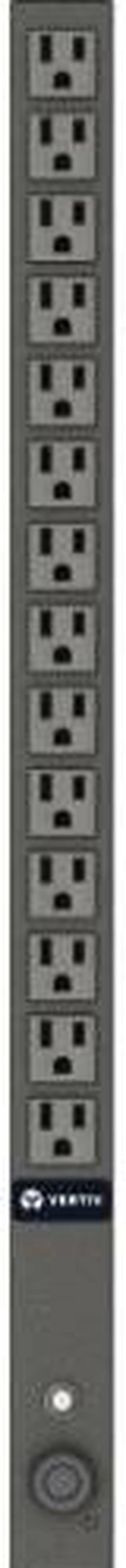 Main image of Liebert Vertiv VP9567 Vertical 14-Outlet (14x5-15R) Basic Rack PDU