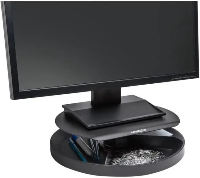 Alt view image 5 of 16 - Kensington Monitor Stand SmartFit 12-3/5"Wx12-3/5"Dx3-1/10"H Black 52787